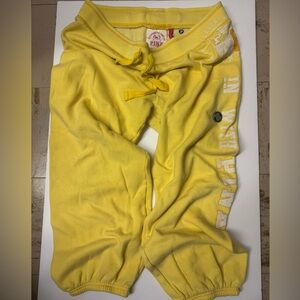 PINK Victoria's Secret Bright Yellow Women’s Capri Sweats